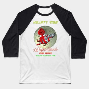 Hearty Rise Night Attack By The Moon Light Baseball T-Shirt